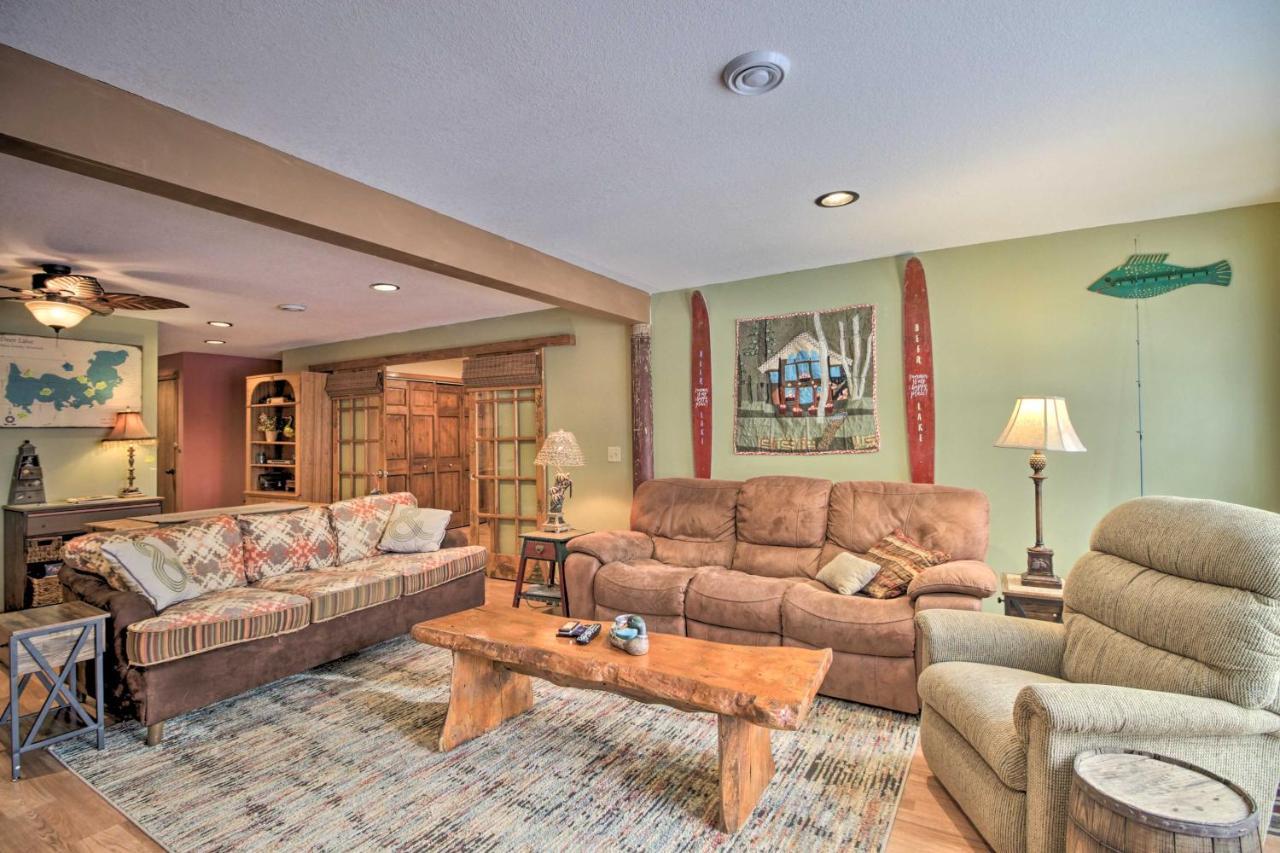 Lakefront Deer River Apt With Dock, Fire Pit And Patio Esterno foto
